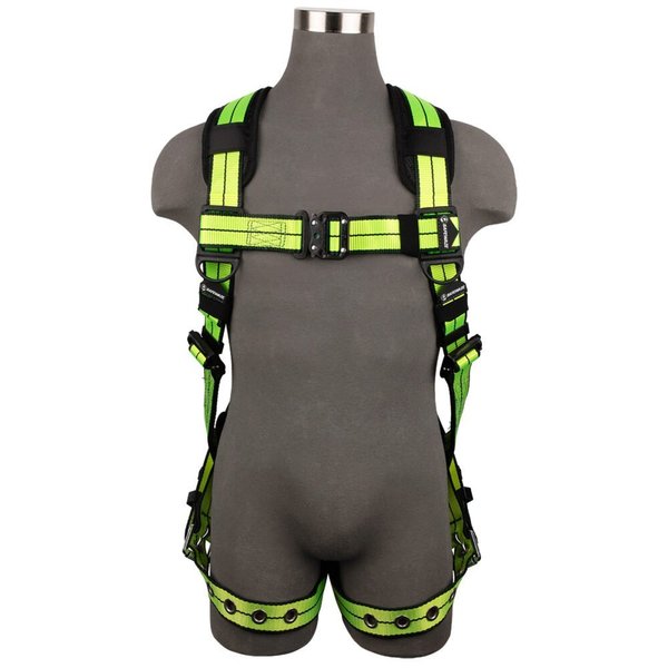 Safewaze Full Body Harness, Vest Style, 2XL FS-FLEX185-2X